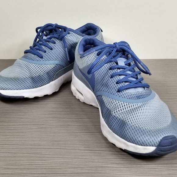 Nike Air Max Thea Sneaker, Blue Grey / Ocean Fog, Womens Size 5.5 / 36 - Picture 4 of 10